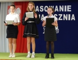 Akademia z okazji pasowania na ucznia oraz DEN - 2023 - Życzenia samorządu szkolnego