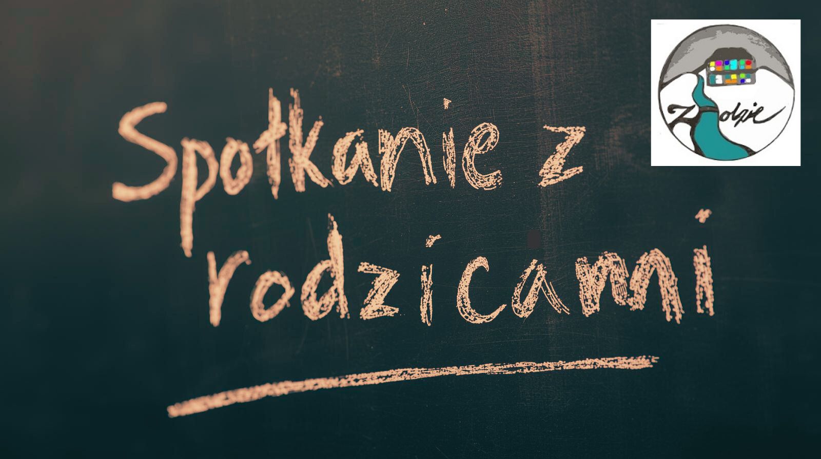 napis spotkanie z rodzicami