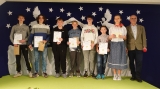 Wręczenie nagród dla zwycięzców szkolnych konkursów