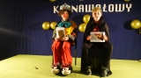Bal karnawałowy 2024 - SP2 Istebna - Oliwia i Hubert - Królowa i Król Balu