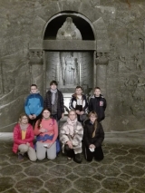 Klasa 6 - w Kaplicy Św. Kingi w Wieliczce