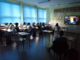 Projekcja filmu "Nie zabierajcie mamy" klasa 8