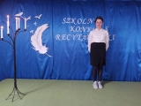 Szkolny Konkurs Recytatorski 2022 