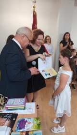 Wręczenie nagród - kl.1 Wręczenie nagród - kl.1