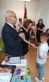 Wręczenie nagród - kl.1 Wręczenie nagród - kl.1