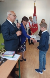 Wręczenie nagród - kl.4 Wręczenie nagród - kl.4