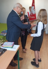 Wręczenie nagród - kl.5 Wręczenie nagród - kl.5