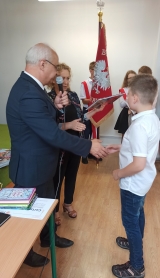 Wręczenie nagród - kl. 5 Wręczenie nagród - kl. 5
