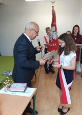 Wręczenie nagród - kl.7 Wręczenie nagród - kl.7