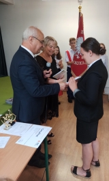 Wręczenie nagród - kl.8 Wręczenie nagród - kl.8