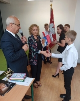 Wręczenie nagród - kl.5 Wręczenie nagród - kl.5